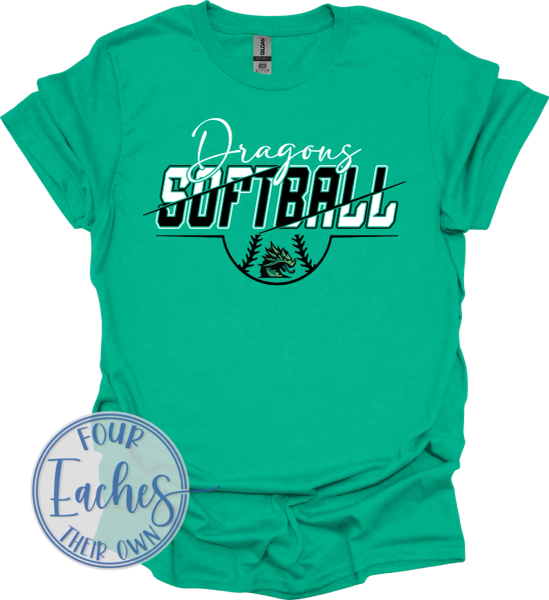 Cooper Dragons Softball Green