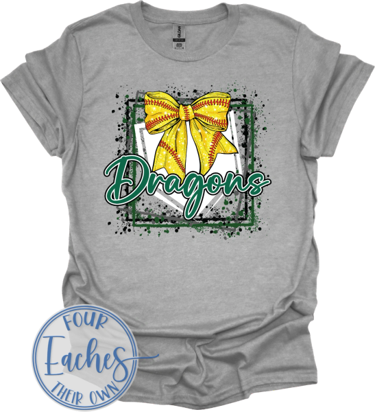 Cooper Softball Bow Shirt