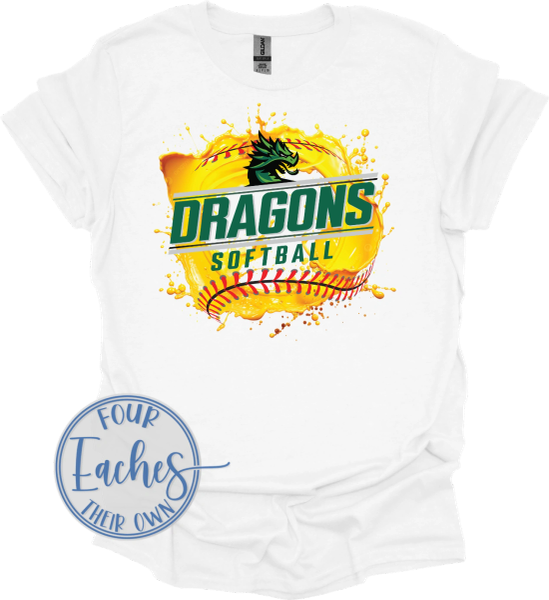 Dragons Softball White