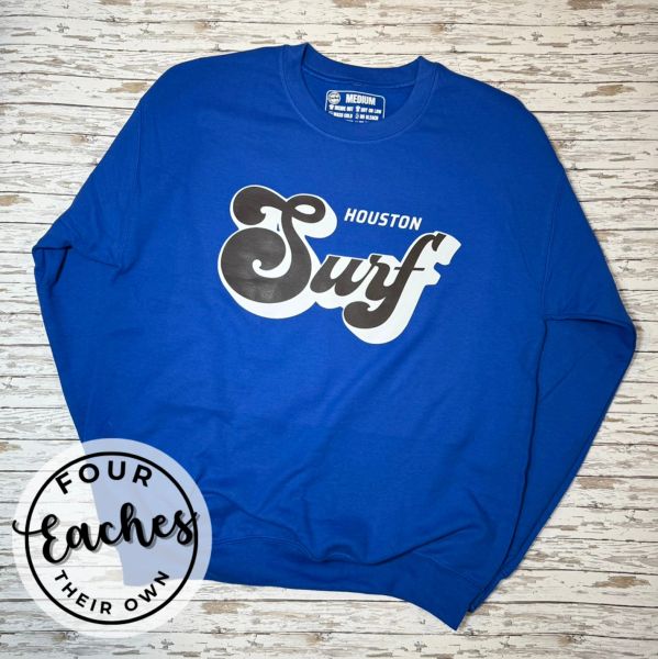Houston Surf Blue Sweatshirt