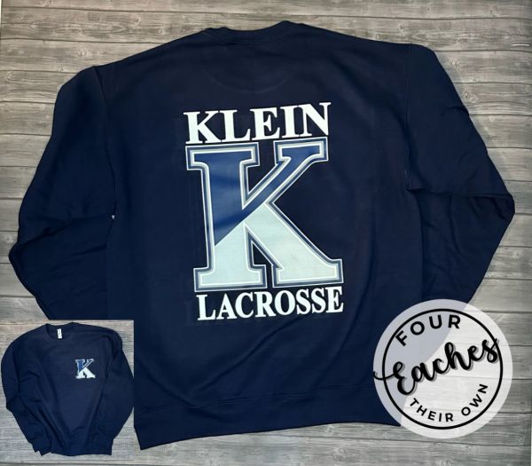 Klein Lacrosse Logo Sweatshirt