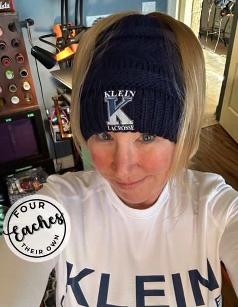 Klein Lax Ladies Beanies with Ponytail Hole