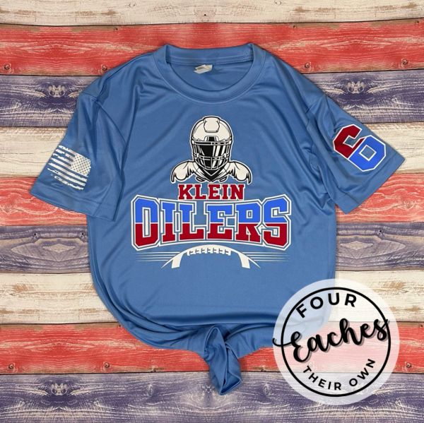 Klein Oilers Split Color Dri-Fit