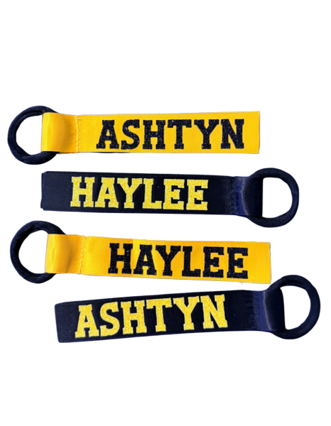 KO Cheer Pom Tags
