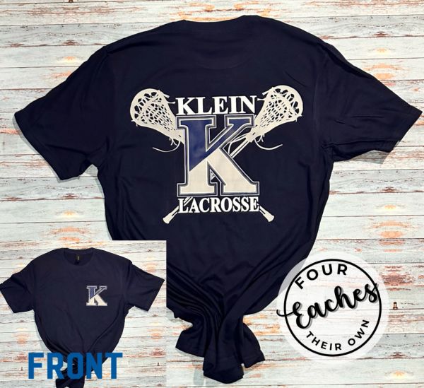 Lacrosse Logo w/Sticks Navy