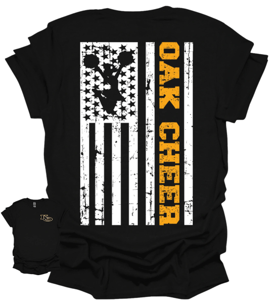 Oak Cheer Flag Shirt