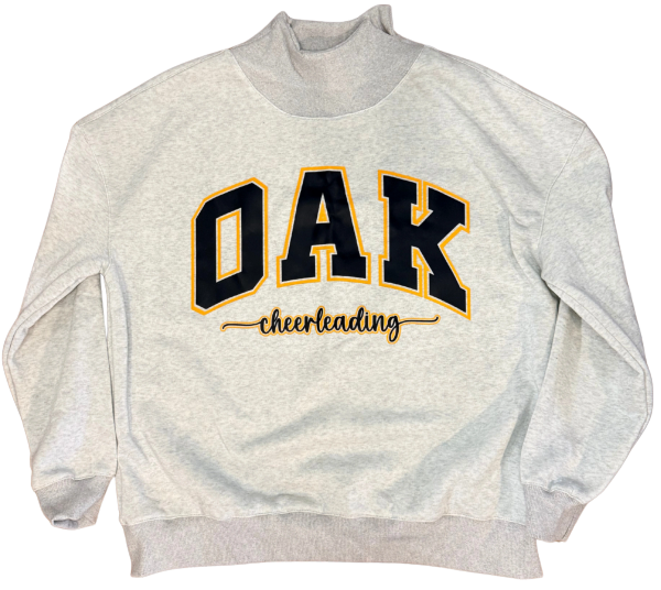 Oak Mock Neck Sweatshirt