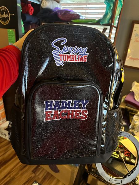Spring Tumbling Cheer Backpack