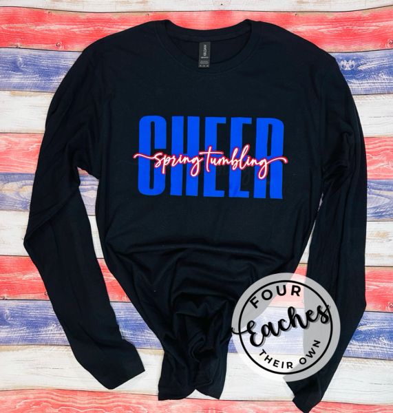 Spring Tumbling Sweatshirt Black