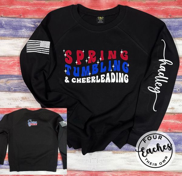 Spring Tumbling Wave Sweatshirt